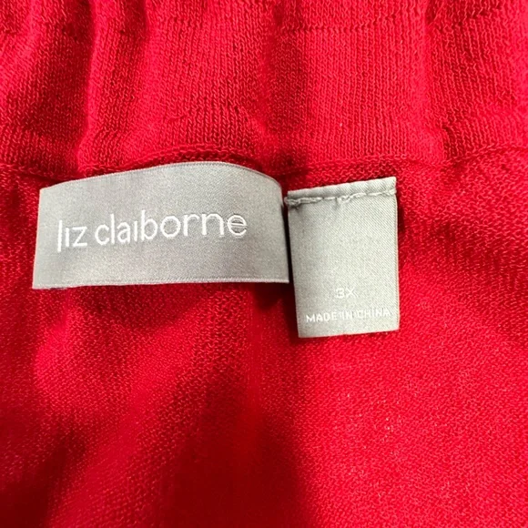 Liz Claiborne Lightweight Holiday Shrug - Top - Size 3X - Picture 5 of 8